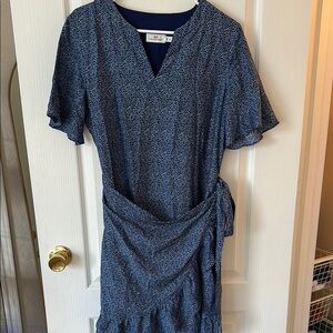 Vineyard Vines Blue Midi Dress